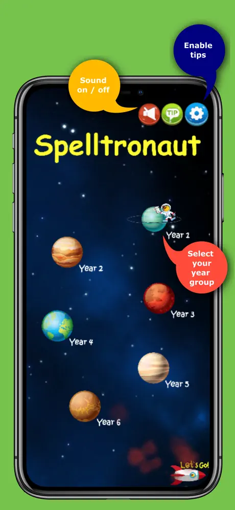 Spelltronaut: Primary Spelling