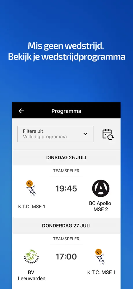 KNBSB Competitie