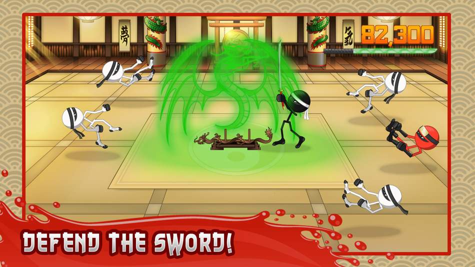 #4. Stickninja Smash (iOS) By: Dobsoft Studios
