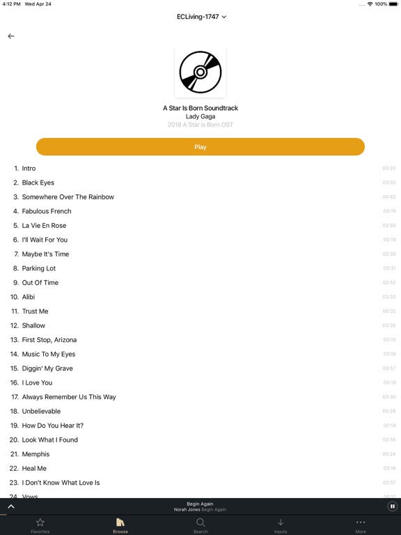 EC Play iPad screenshot 6 - Entertainment app