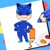 Mask Heroes Coloring Book icon