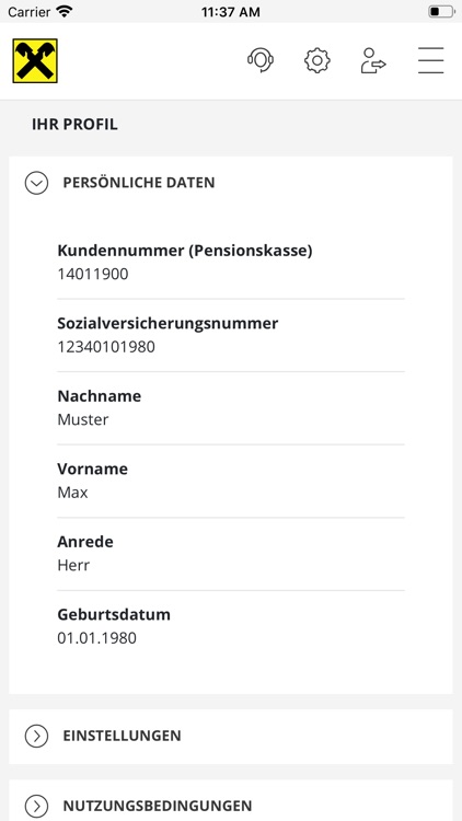 Valida Vorsorge Management screenshot-3