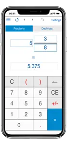 Fraction Calculator 4in1 screenshot #6 for iPhone