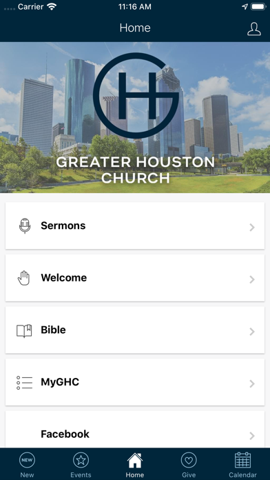 Greater Houston Church Screenshot