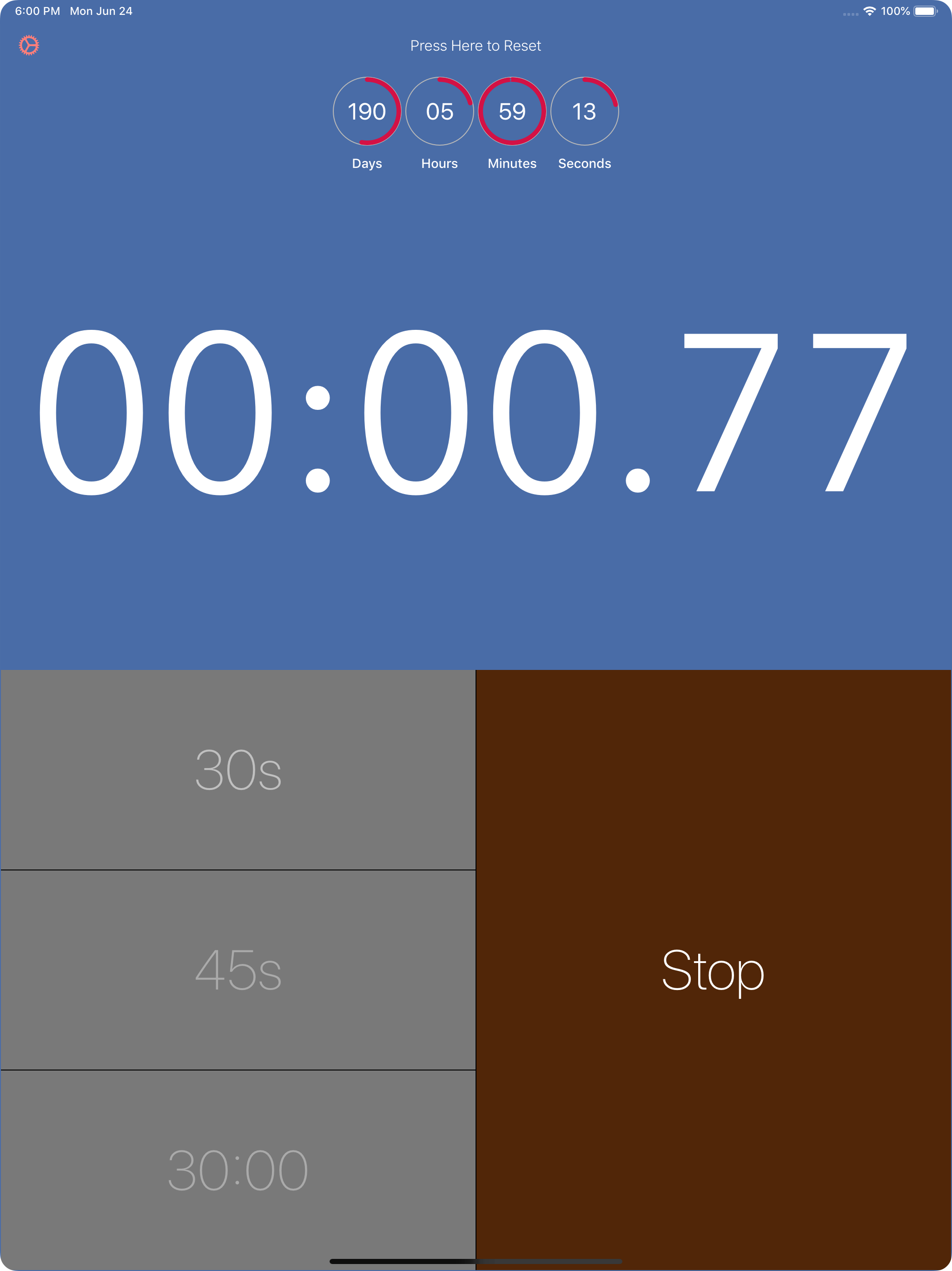 Time Up - Date countdown