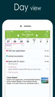 awesome calendar lite iphone resimleri 4