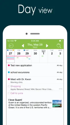 Awesome Calendar Lite iPhone image 4