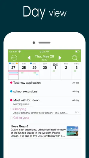 Awesome Calendar Lite screenshot 4