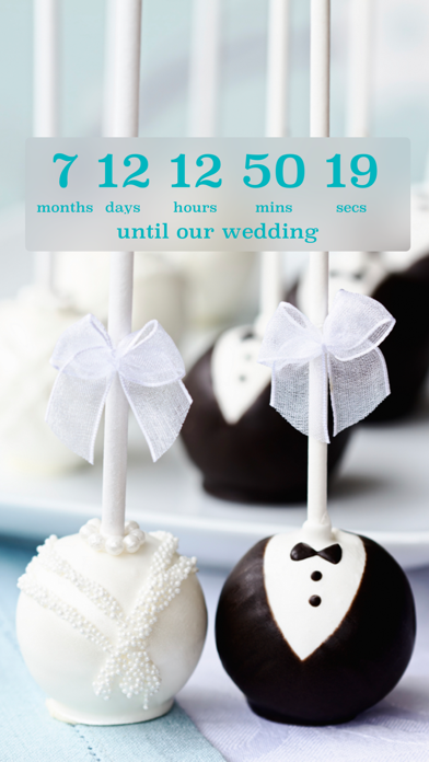 Screenshot #1 pour Wedding Countdown