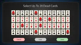 poker odds+ iphone screenshot 4