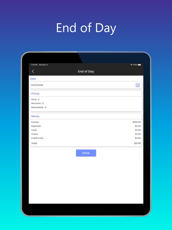 EmbarqueSoft iPad screenshot 5 - Business app