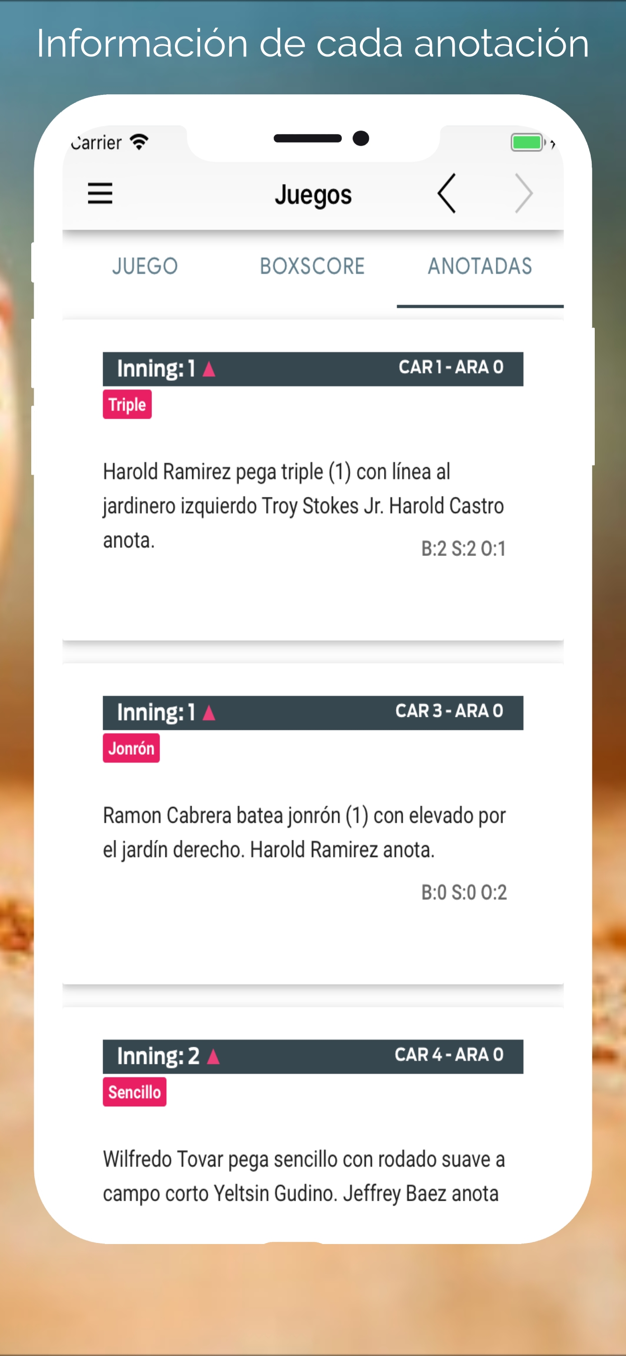 Puro Béisbol Caribe screenshot 5