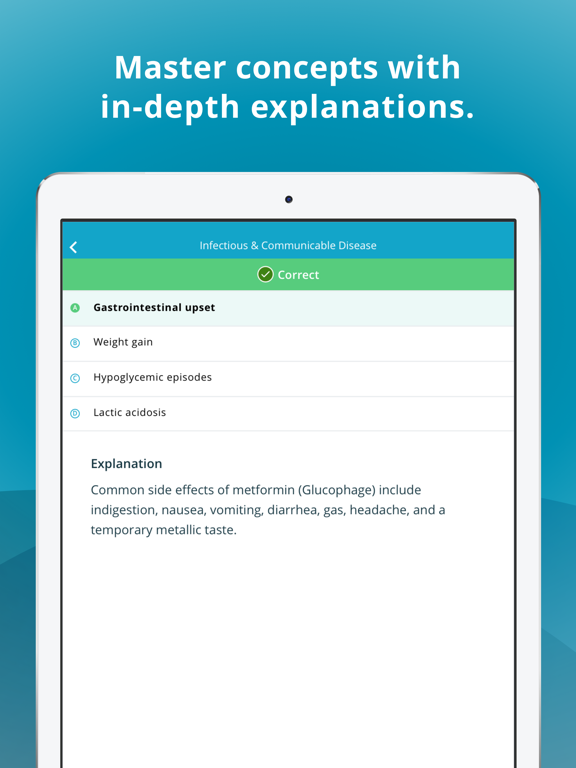 FNP: Nurse Practitioner Review iPad screenshot 4 - Education app