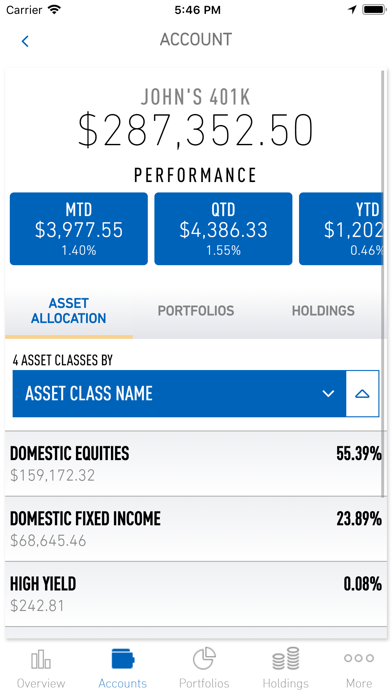 Screenshot #3 pour Aegis Wealth Management