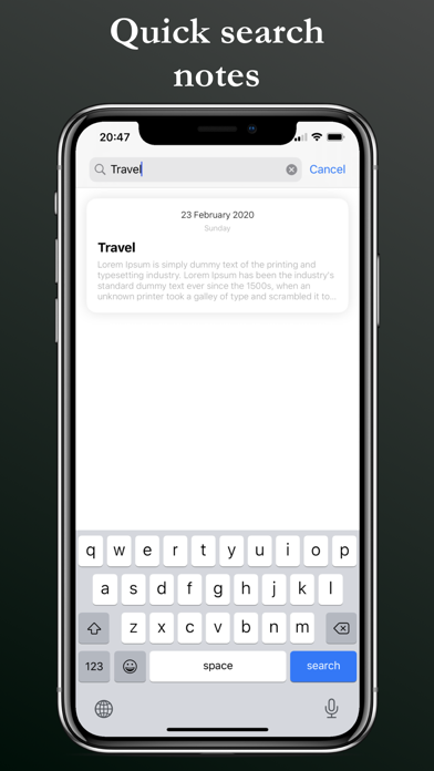 Screenshot 2 of Personal Diary - Notes App