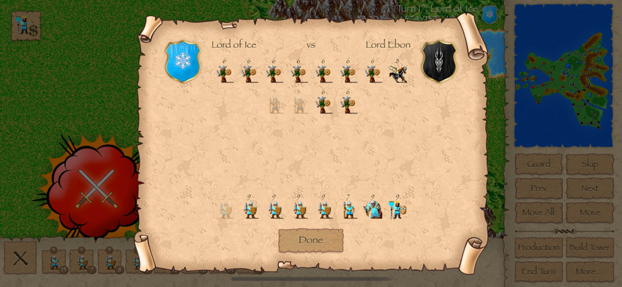 Warlords Classic Strategy Screenshots