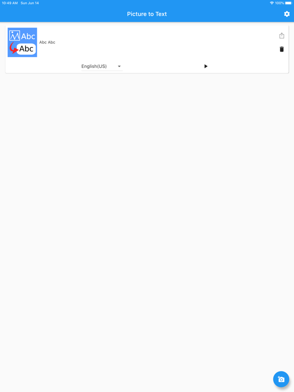 Screenshot #6 pour Picture 2 Text