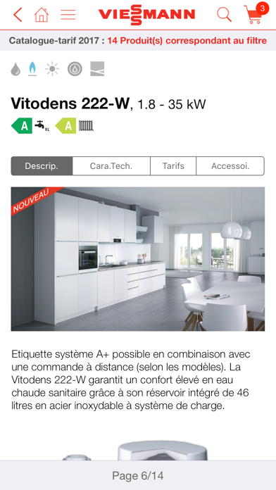 Screenshot #3 pour Catalogue-tarifs Viessmann