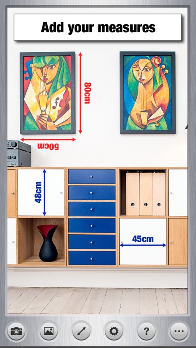 Screenshot #2 pour Photo Measures Pro