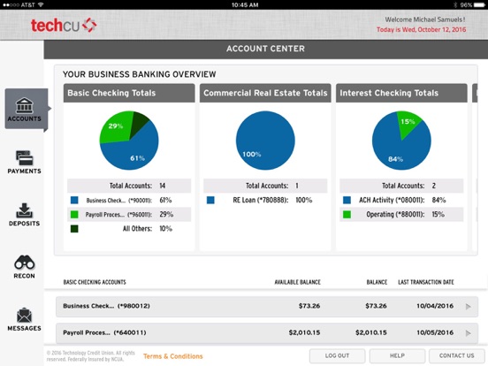 App screenshot