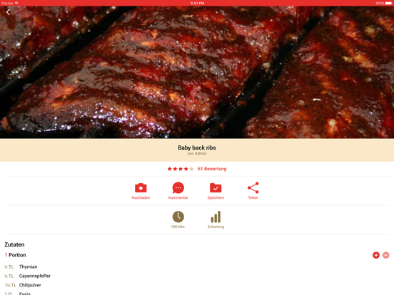 Screenshot #4 pour Grillrezepte 2