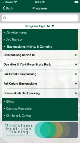 Game screenshot William & Mary Wellness apk