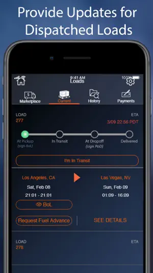 BridgeHaul-ELD & Freight screenshot 4