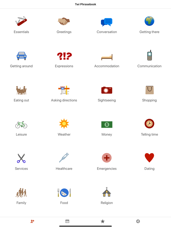 Screenshot #4 pour Nkyea Twi Phrasebook