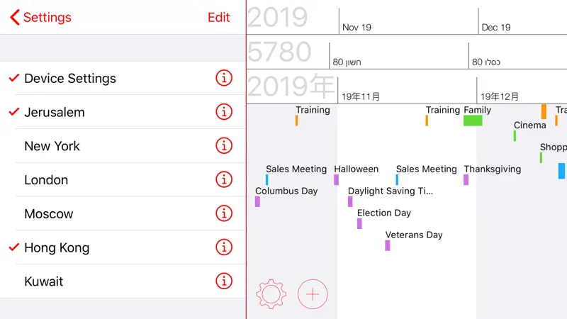 CoCoCal - Timeline Calendar screenshot 10 of 10