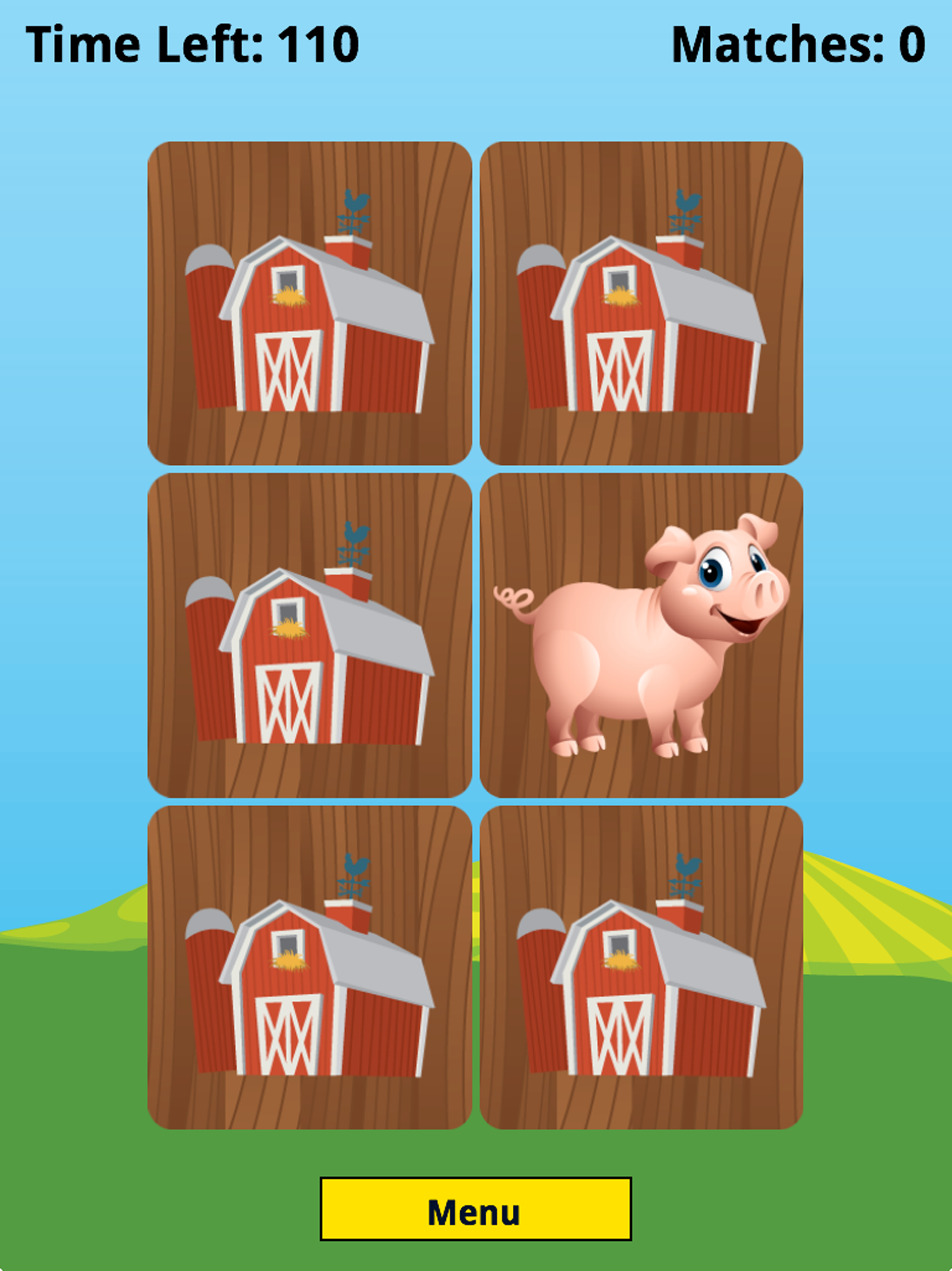 Farm Animal Picture Match screenshot 5