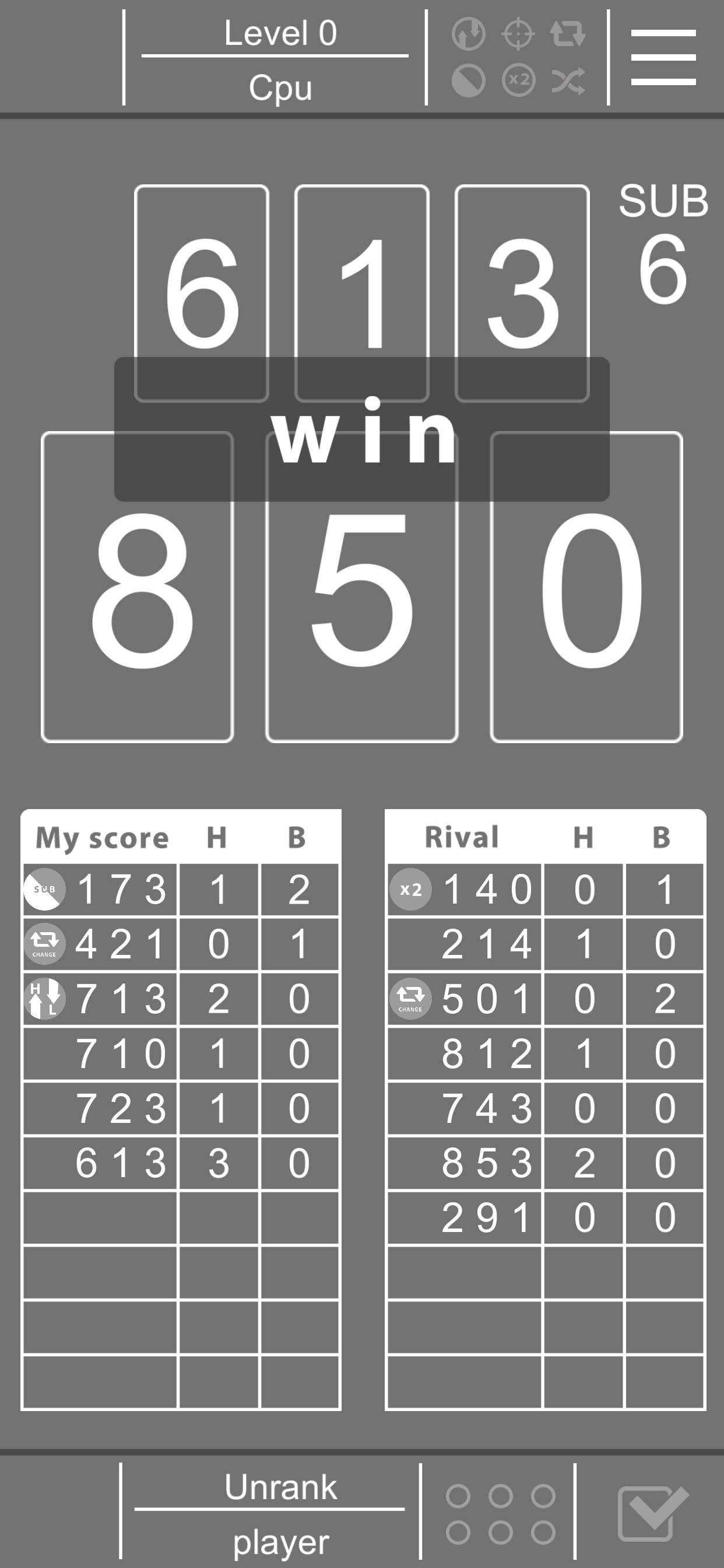 Hit Blow 対戦推理ゲーム App Store Review Aso Revenue Downloads Appfollow