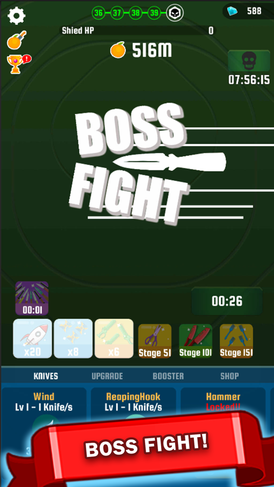 #6. Idle Knife: Slash The Fruits (iOS) Podle: vmoga