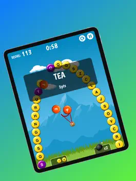 Game screenshot Word Sling HD apk