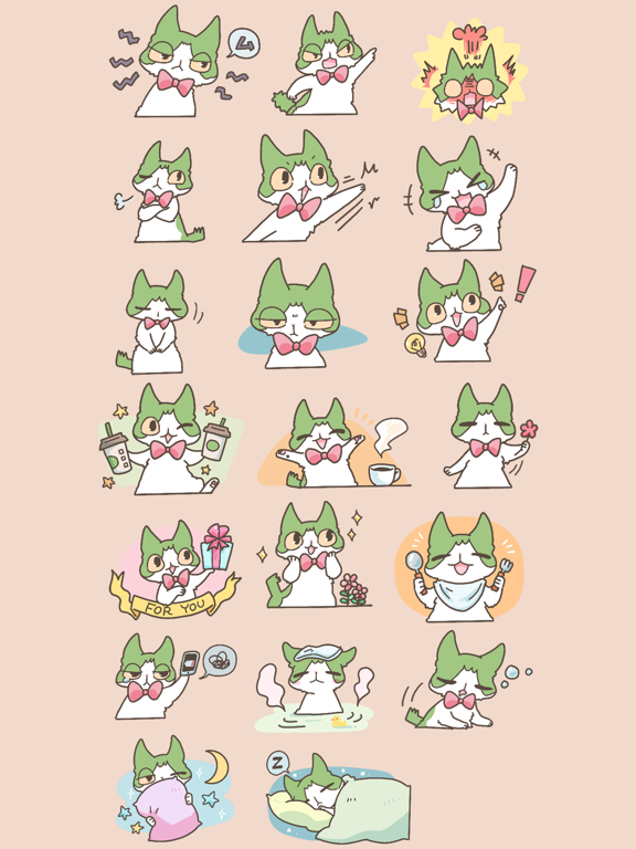 Screenshot #6 pour Hachiware Cat stickers!
