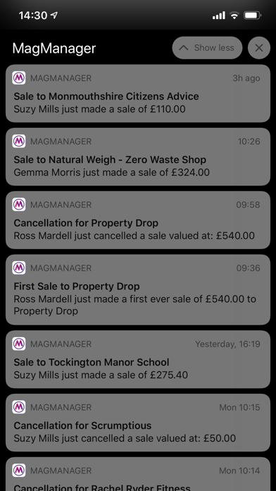 App screenshot