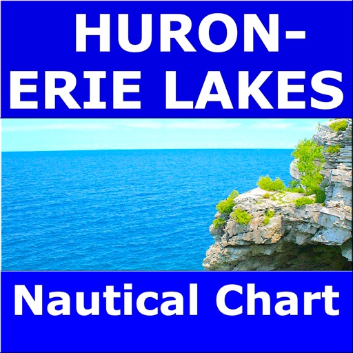 Huron & Erie Lakes Marine Map icon