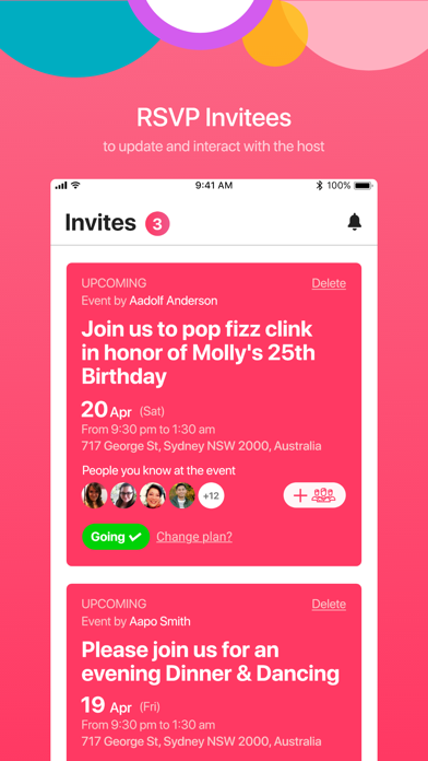 The goodtime App Screenshot