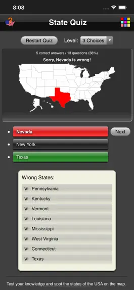 Game screenshot State Quiz hack