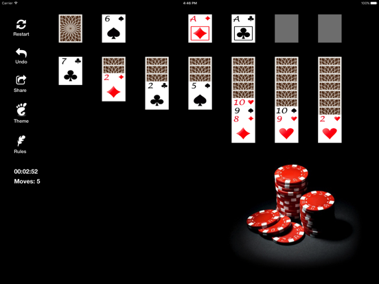 Screenshot #4 pour Solitaire Easy spider game