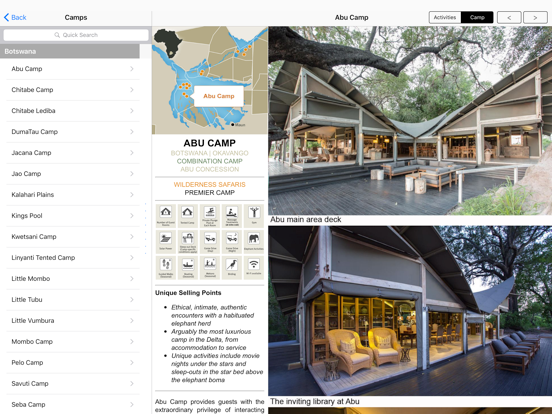 We Are Wilderness iPad screenshot 4 - Reference app