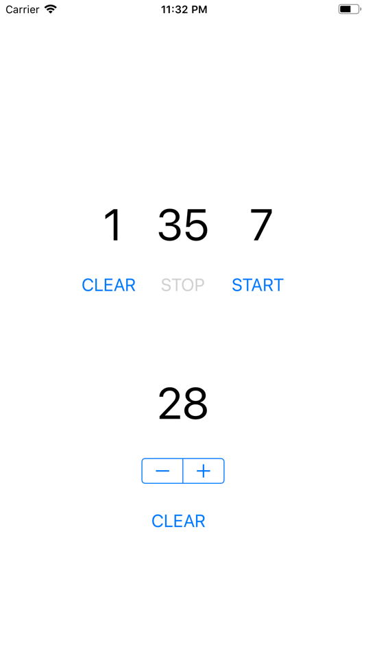 #2. Stopwatch & Counter (iOS) Podle: Systemiko Inc.