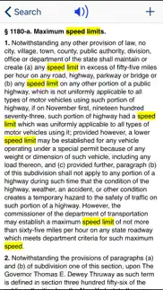 ny vehicle & traffic law 2024 iphone screenshot 3
