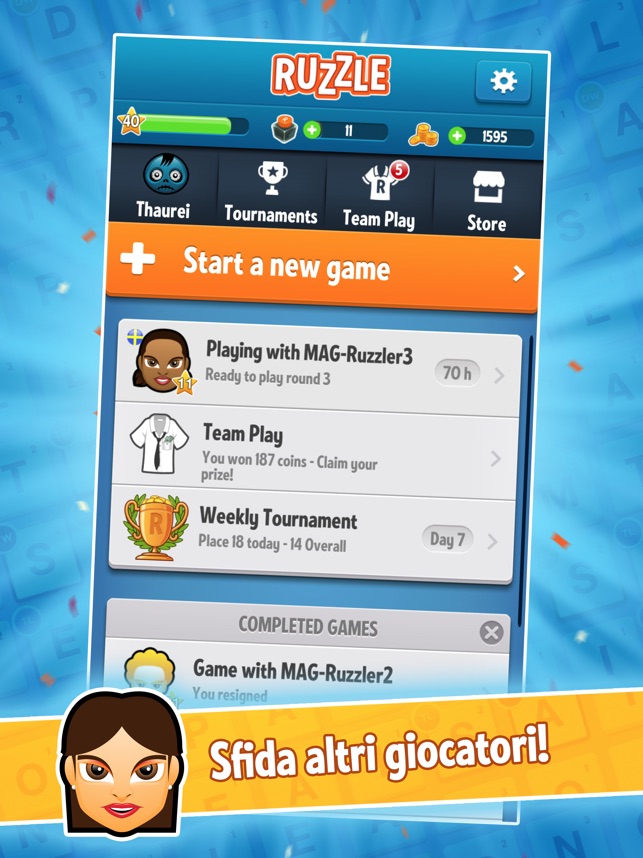 GIOCO GRATIS RUZZLE SCARICA