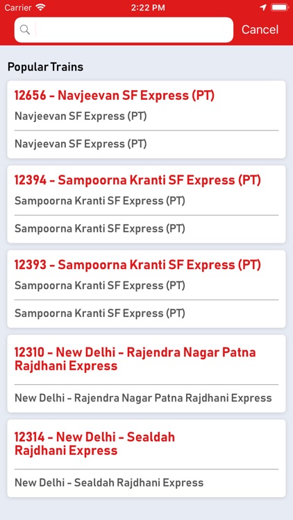 Where is my Train: IRCTC Train