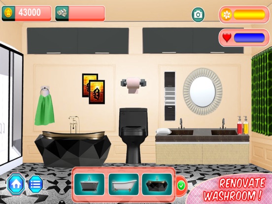 Screenshot #6 pour Home Design 2D: MakeOver Game