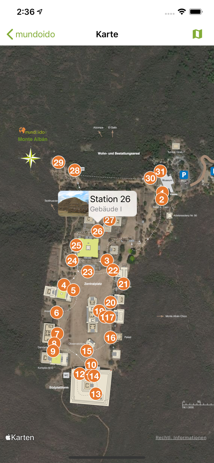 Audioguide Monte Albán