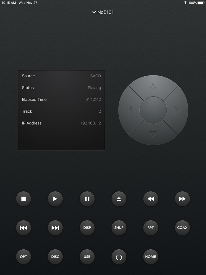 Mark Levinson 5Kontrol
