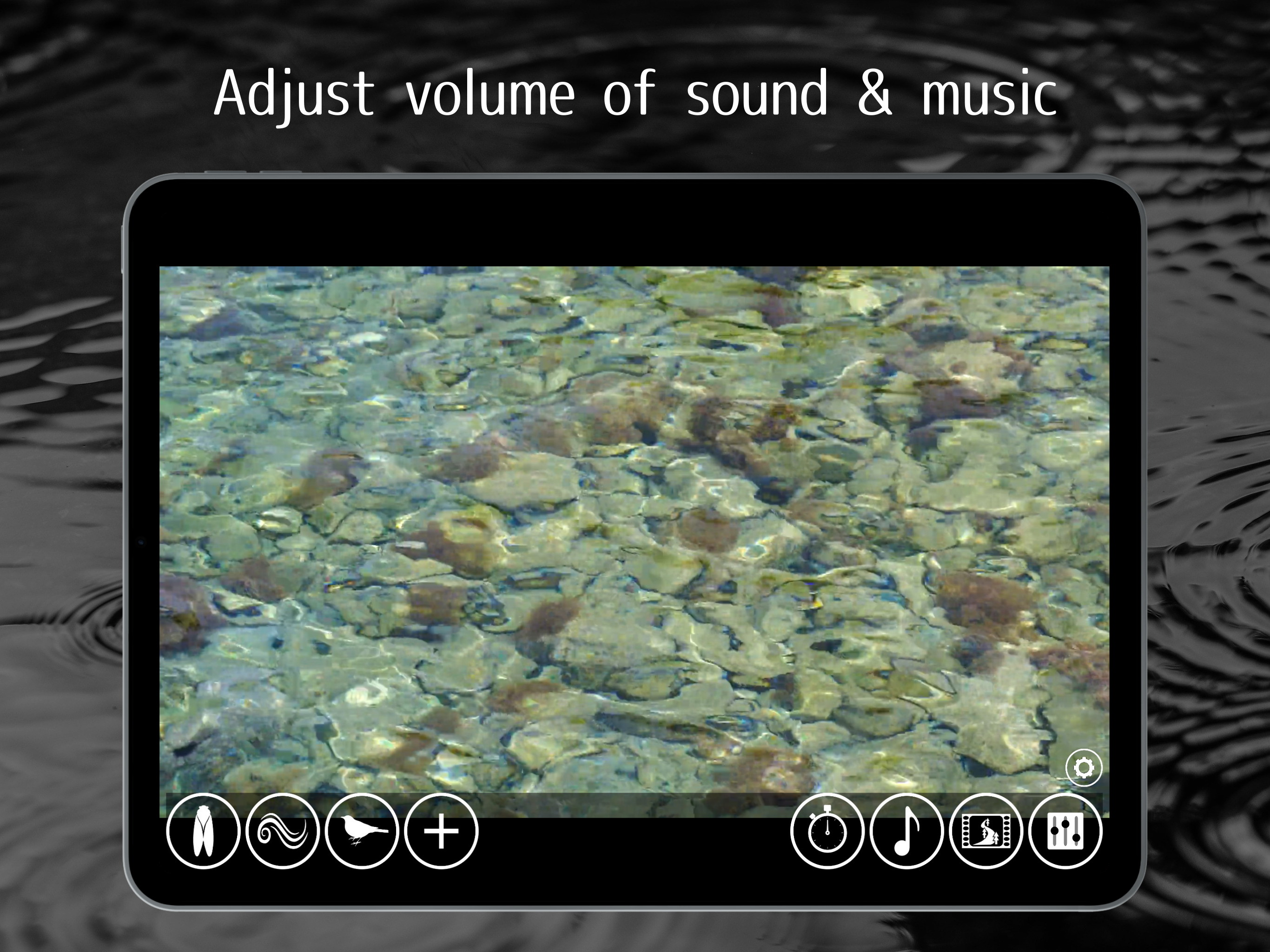Healing water and nature sound screenshot 7