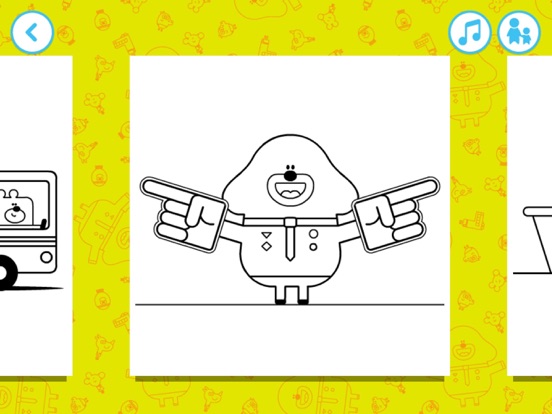 Hey Duggee Colouring iPad app afbeelding 1