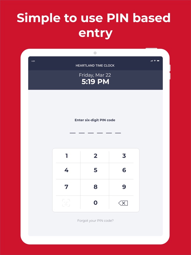 Heartland Time Clock(圖2)-速報App